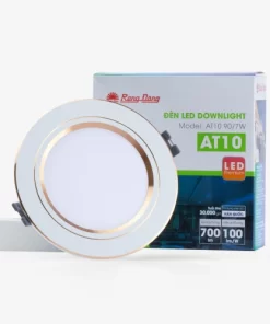 Đèn LED Âm Trần Downlight một màu - AT10 90/7W - Rạng Đông