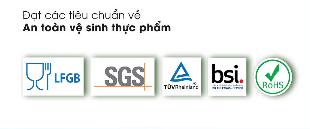 Tiêu chuẩn sản phẩm phích nước Rạng Đông