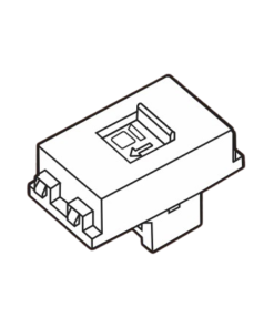 Hạt ổ cắm mạng máy tính 8 dây – Sino Vanlock – S18CC31RJ5E