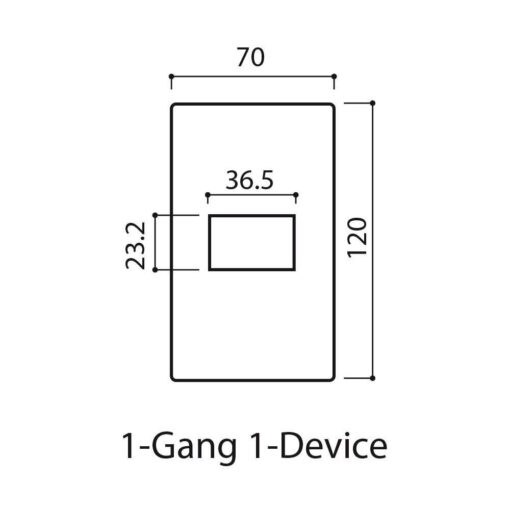 Mặt 1 lỗ  - Panasonic - WEV68010SW - Hình ảnh 2