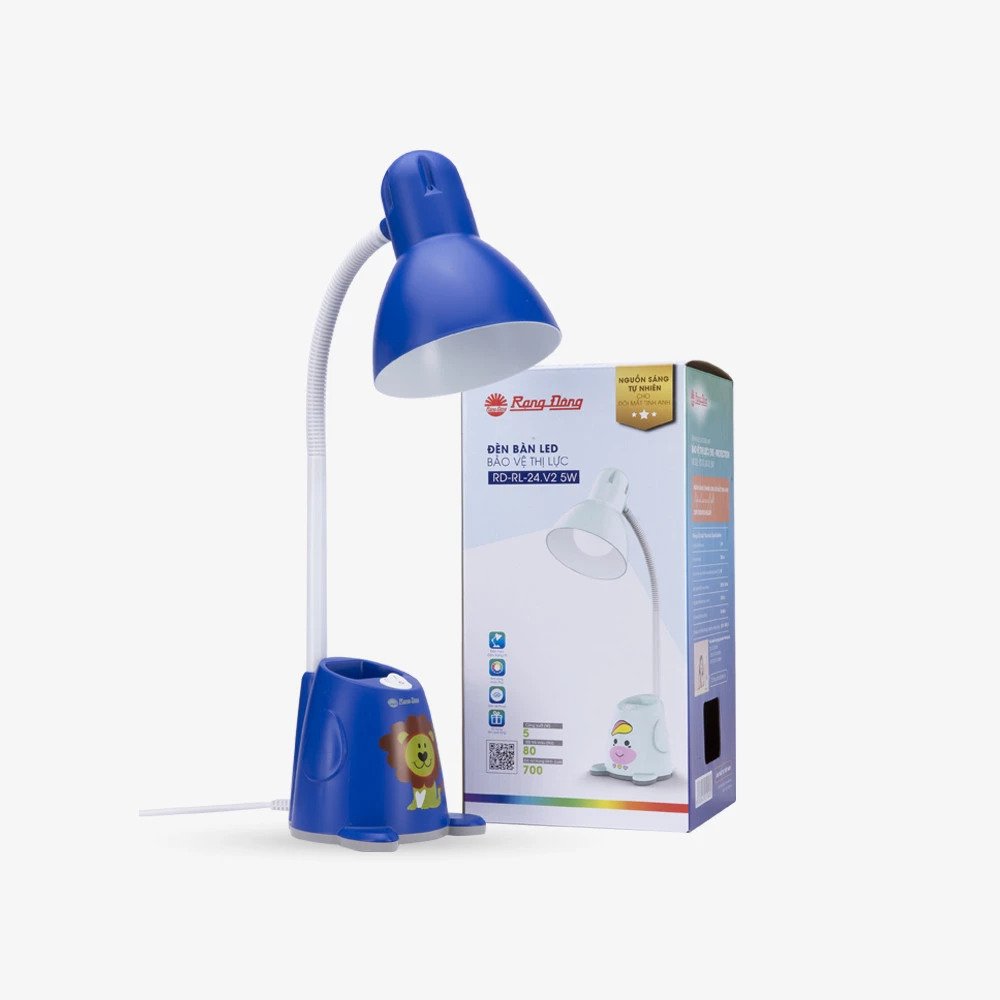 Đèn Bàn Học LED Chống Cận Thị Rạng Đông RD-RL-24.V2 2 Đèn Bàn Học LED Chống Cận Thị Rạng Đông RD-RL-24.V2