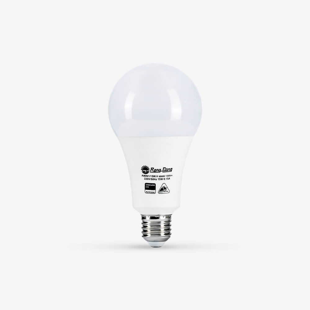 Bóng đèn LED BULB tròn 15W Rạng Đông 1 Bóng đèn LED BULB tròn 15W Rạng Đông