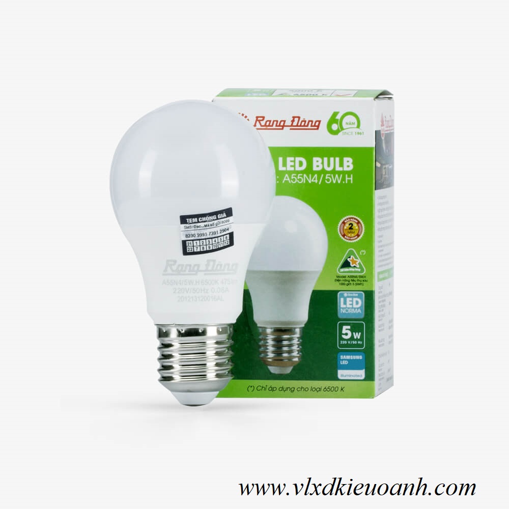 Bóng đèn LED BULB tròn 3W Rạng Đông - A45N1/3W 1 Bóng đèn LED BULB tròn 3W Rạng Đông - A45N1/3W