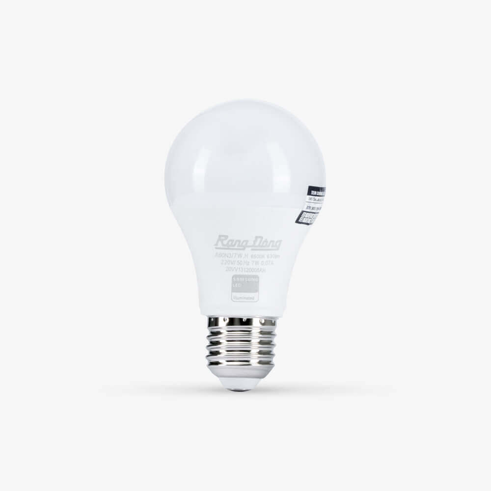Bóng đèn LED BULB tròn 7W Rạng Đông - A60N3/7W.H 2 Bóng đèn LED BULB tròn 7W Rạng Đông