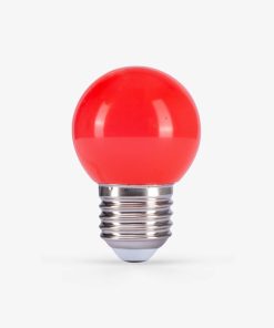 Đèn LED BULB tròn 1W màu đỏ Rạng Đông