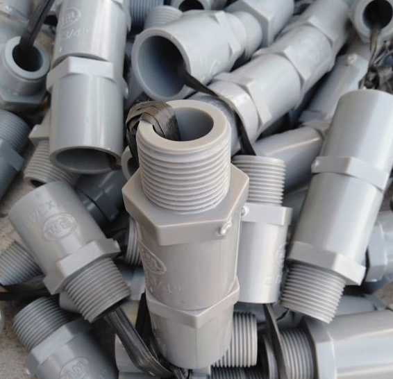 Nối gai ngoài nhựa Bình Minh PVC - Phi 34 gai ngoài 34 3 Nối gai ngoài nhựa Bình Minh PVC - Phi 27 gai ngoài 27