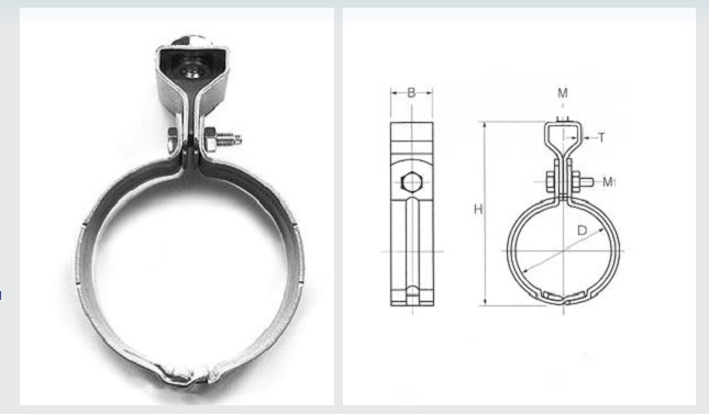 Cùm Treo Ống 60 4 Thông số kỹ thuật của đai treo ống thông thường phụ thuộc vào thiết kế kích thước và khả năng tải của đường ống cần treo.