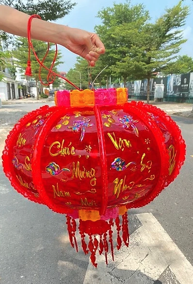 Lồng Đèn 3D-50cm trang trí Tết năm Ất Tỵ 2025 1 Lồng Đèn 3D-50cm trang trí Tết năm Giáp Thìn 2024