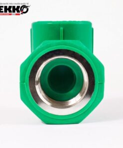 Co ren trong 25/27 Dekko 6 CÚT REN Trong 90° (Co gai trong) PPR Dekko