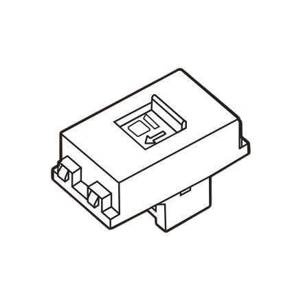 Hạt ổ cắm mạng máy tính 8 dây – Sino Vanlock – S18CC31RJ5E 2 Hạt ổ cắm mạng máy tính 8 dây – Sino Vanlock – S18CC31RJ5E